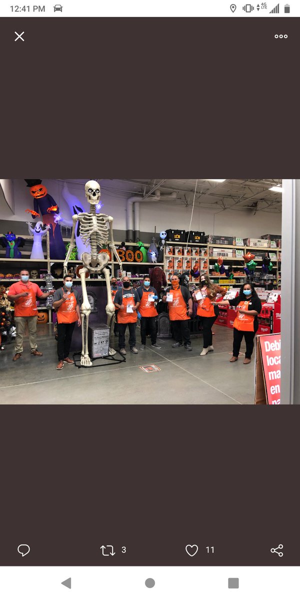 Great Walk Today With Great Leaders &amp; The Best Company To Work For! #TheHomeDepot #Store1044 #HerculesCa #OrangeBlooded