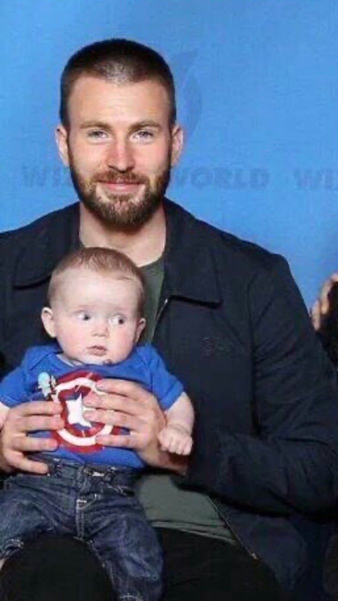 chris evans with children: a very necessary thread.