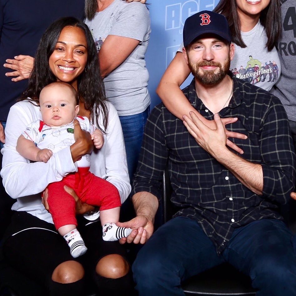 chris evans with children: a very necessary thread.