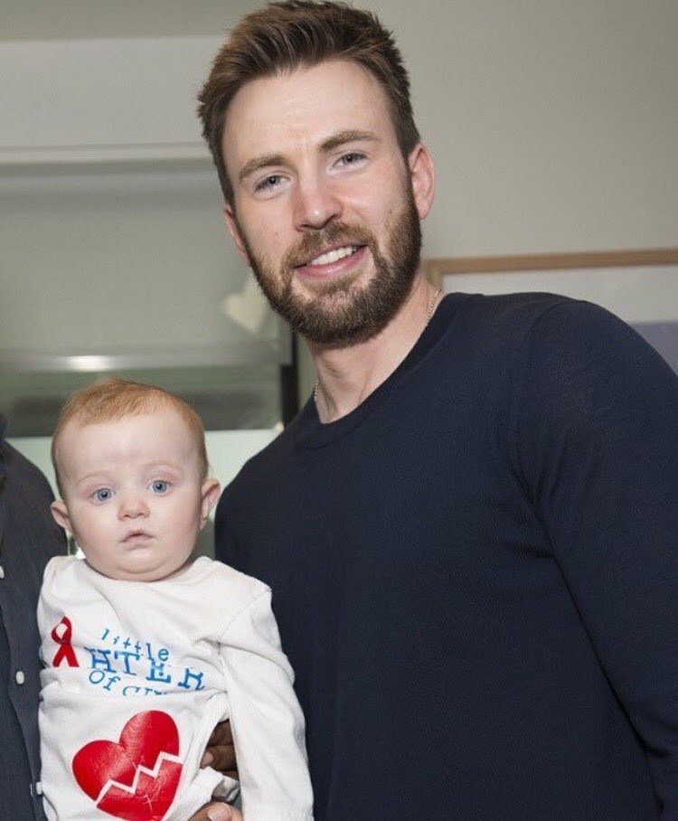 chris evans with children: a very necessary thread.