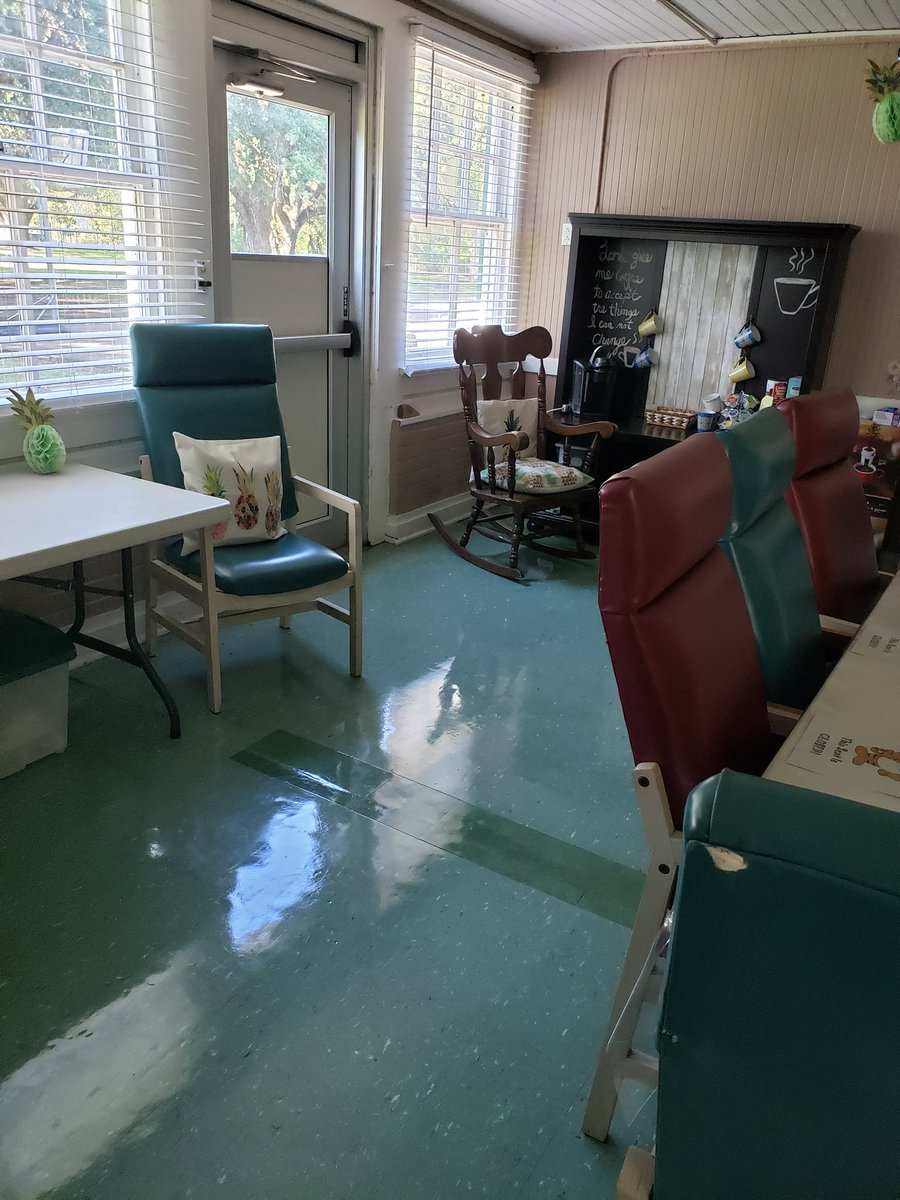 LacestC's tweet photo. Our teacher's lounge and cafeteria is ready for COVID-19! Planning for a safe re-opening on September 8th! #WATCHUSGROW #TPSDPride #ITSAGIBSONTHING https://t.co/AuxV27U7Dh