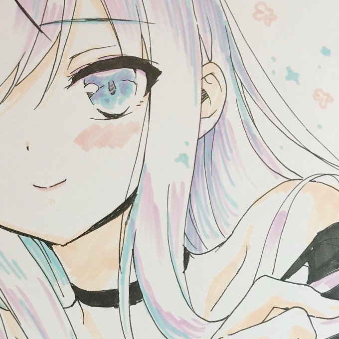 コピックでアンナちゃん💕
#コピック 
#オリキャラ 