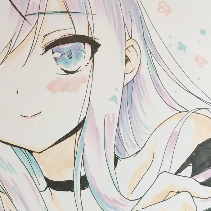 コピックでアンナちゃん#コピック #オリキャラ 