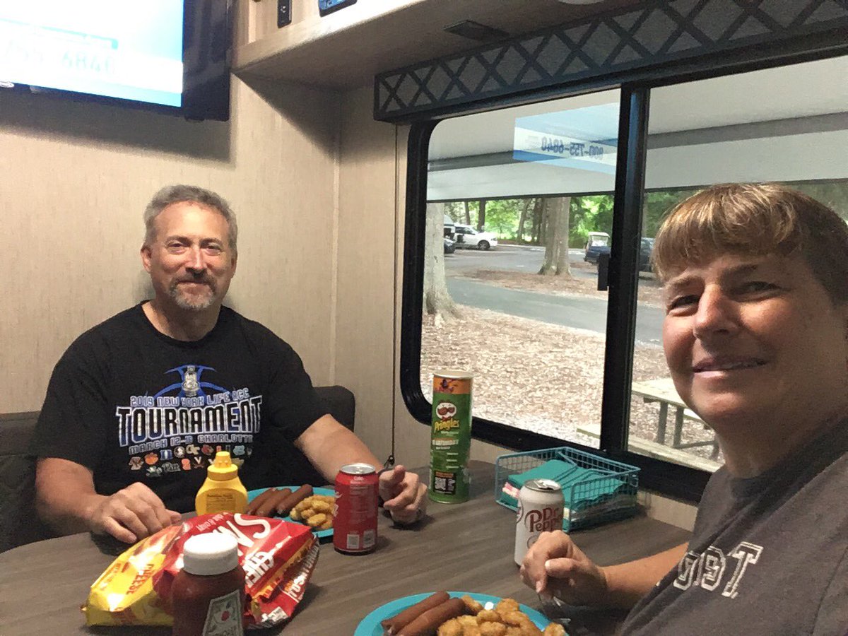We did it!!  First week of school complete, first time doing zoom class teaching with 1st graders and now on our first adventure of camping in our new trailer!  Time for some fun!