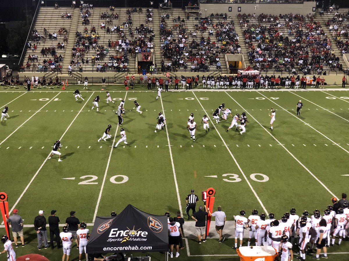 Halftime 🏈 Central 28- Hoover 21. Go Bucs!