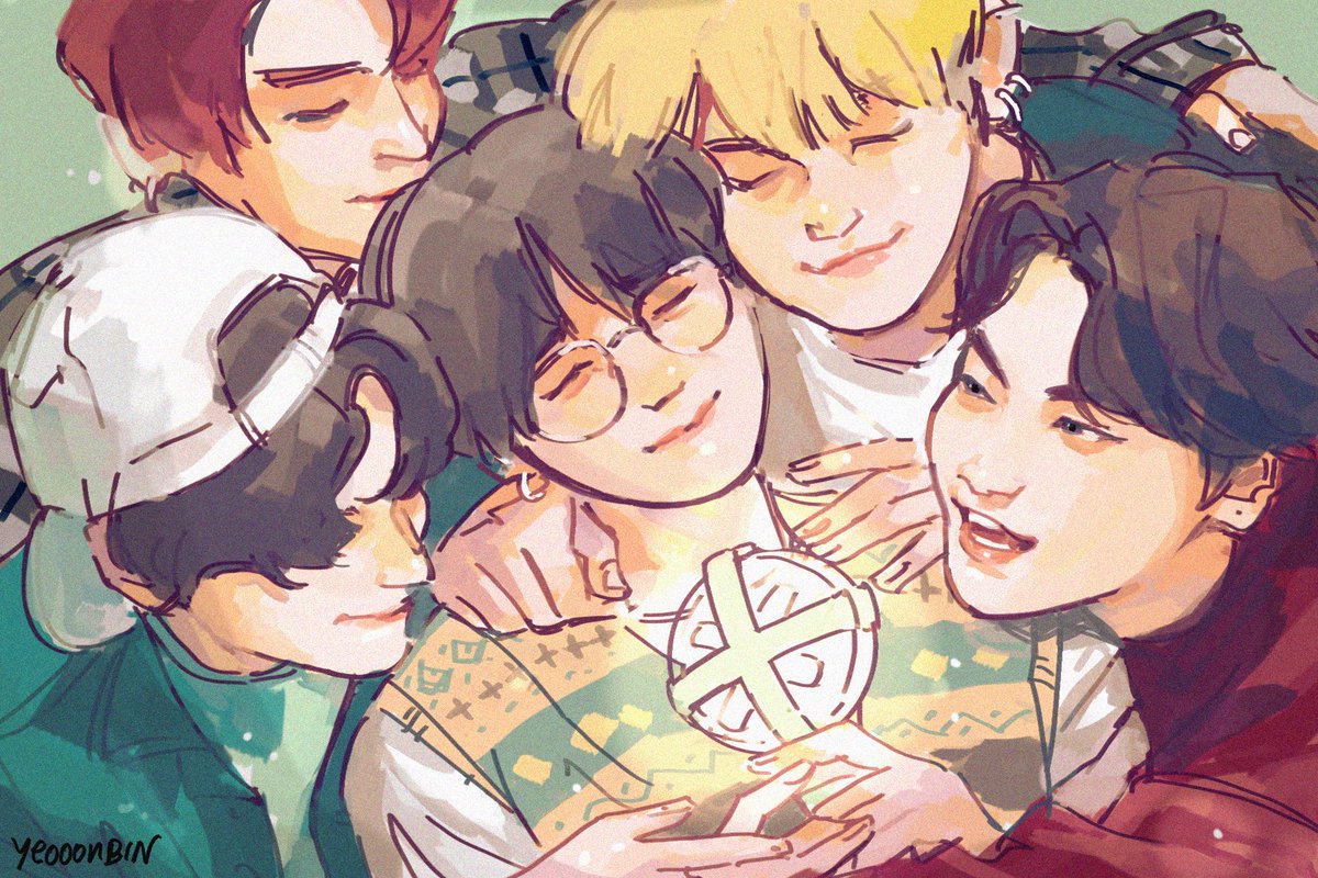 happy anniversary 🥺 #1YearWithMOA #MOA_X_TOGETHER <a href="/TXT_members/">TOMORROW X TOGETHER</a>