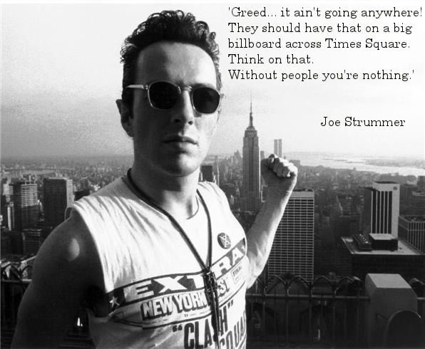 Happy Birthday to the one and only Punk Rock Warlord, Joe Strummer.    