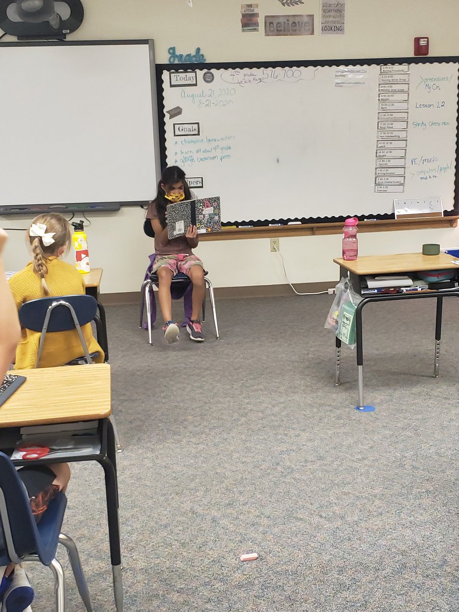 1st author's chair of the year!   Amazing authors!