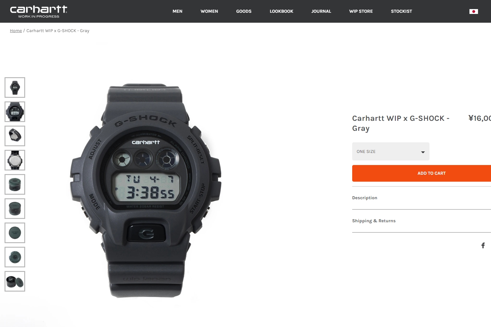 Carhartt WIP × G-SHOCK DW-6900 【激レア】