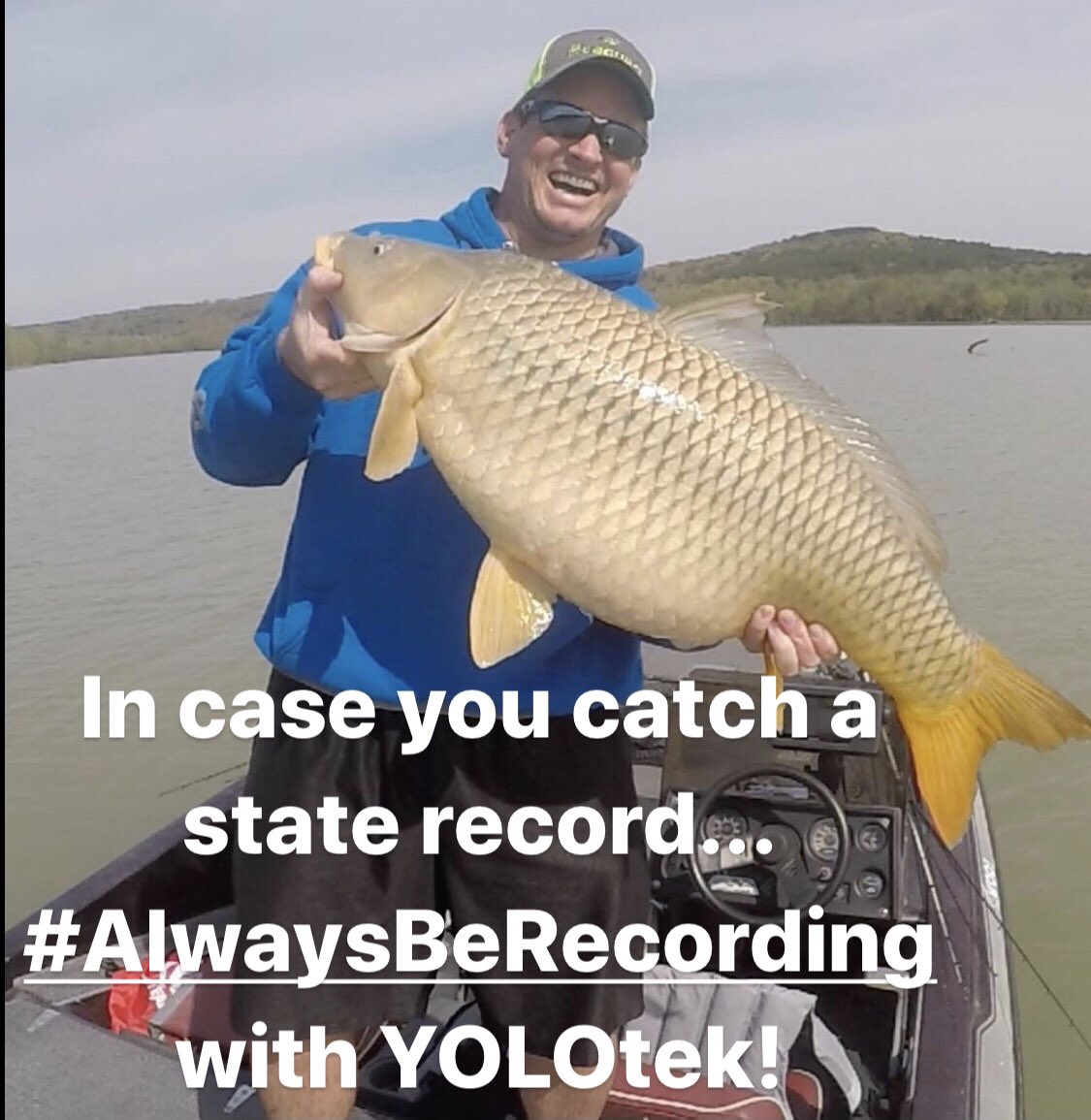 myyolotek's tweet photo. Have you ever caught a record fish? Tell us about it &amp; let’s see those pics and video!
~
Thanks @live2fish365 for the pic and video of this monster!
@myyolotek #AlwaysBeRecording #YOLOteking https://t.co/LkQ2sd1APB