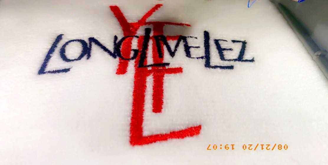 77thCanalstreet's tweet photo. Sneak peak on a Couple color ways for tomorrow’s rally towels , #LLL #Back2SchoolDrive #YTE #SouthEast #HoustonTexas https://t.co/dRn5OcIzLu