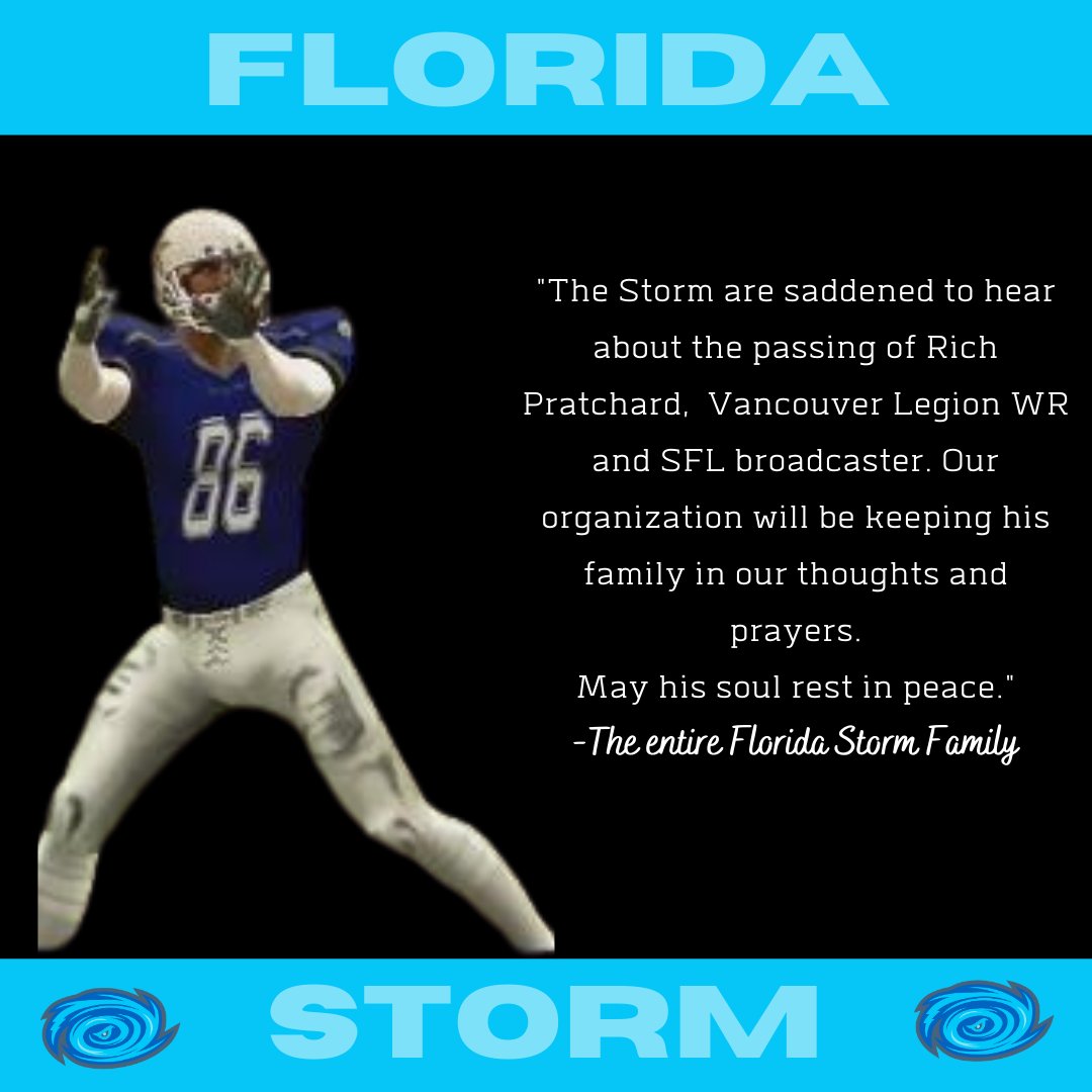 SFL_Storm's tweet image. Rest in peace, Mr. Pratchard.

#86Forever #ImpactMade