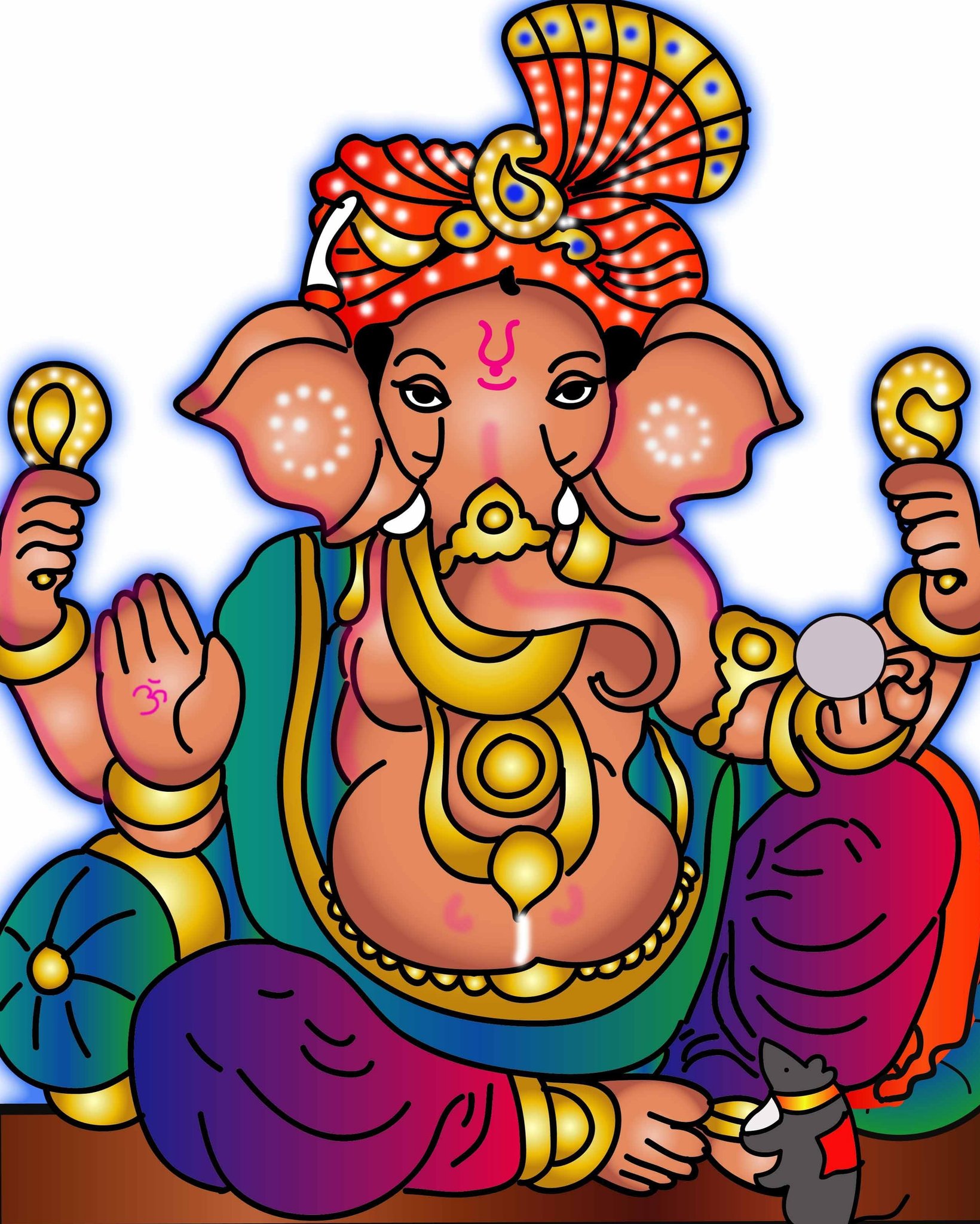 Lord ganesha drawing hi-res stock photography and images - Alamy