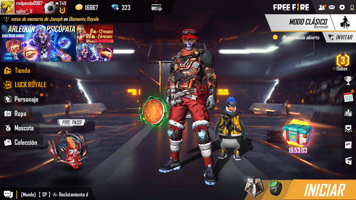 Samuel55459804's tweet photo. @freefirelatino Ojalá gane mi ID1907696245 https://t.co/MNQ3jKnbX9