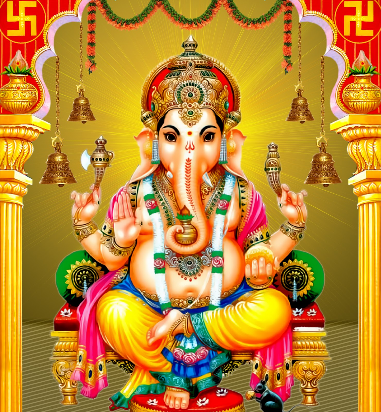 Vigneshwara god photos deals