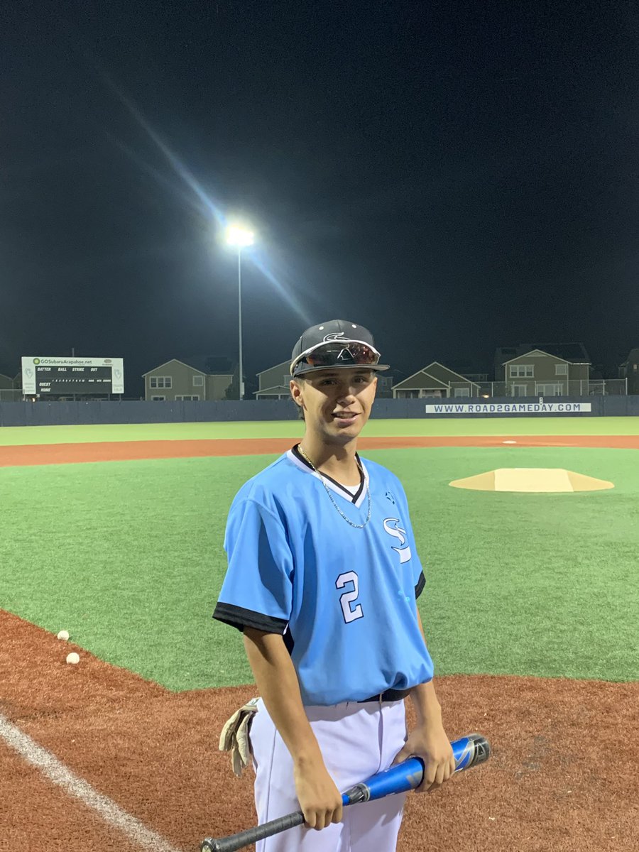 <a href="/FiveToolCO/">Five Tool Colorado</a> F: <a href="/Slammersbasball/">Slammers Baseball CO</a> Asnicar 11, Gameday Angels Diaz 4
PoG: Victor Andrade 2-3, 3RBI, R