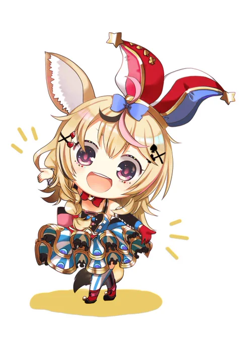 ポルカおったわ

 #絵まる 