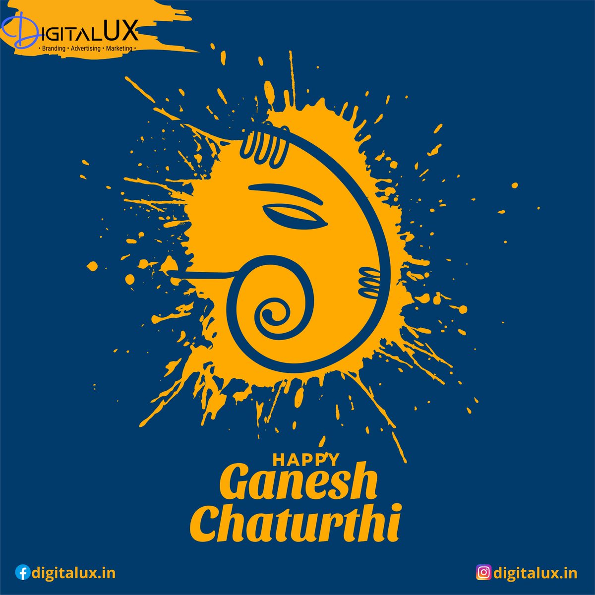 Wishing a beautiful, colourful and cheerful Ganesh Chaturthi to everyone…. May this festive occasion bring along many more smiles and many more celebrations for you.

#ganesh #chaturthi #pooja #vinayak #traditional #ganeshpooja  #ganeshchaturthi #digitalmarketing #digitalux #seo