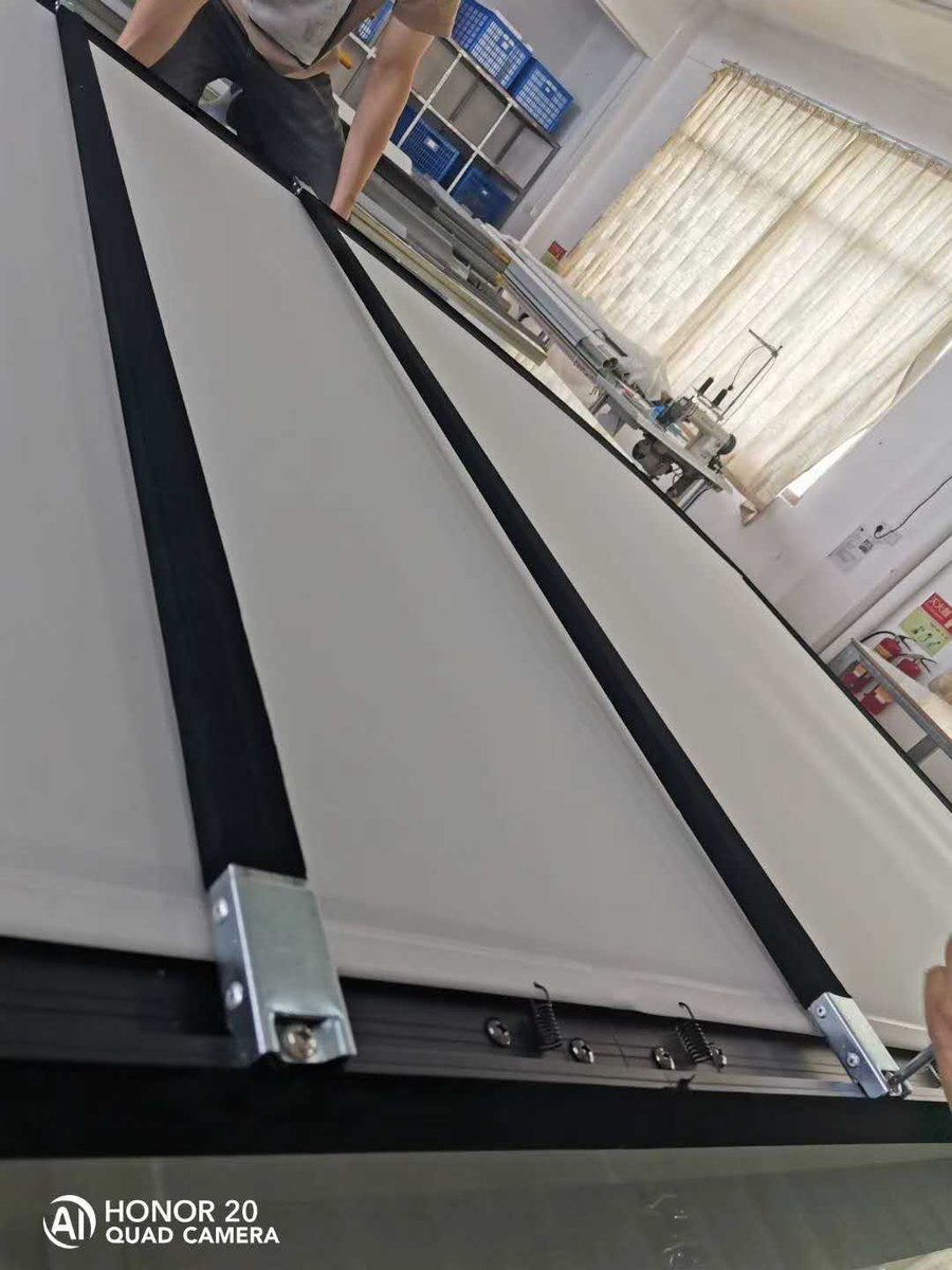 Sibyl49642462's tweet image. CHK80 series curved frame projection screen with best woven transparent acoustically 8k fabric .
#XYSCREEN  #fixedframe  #projectorscreen