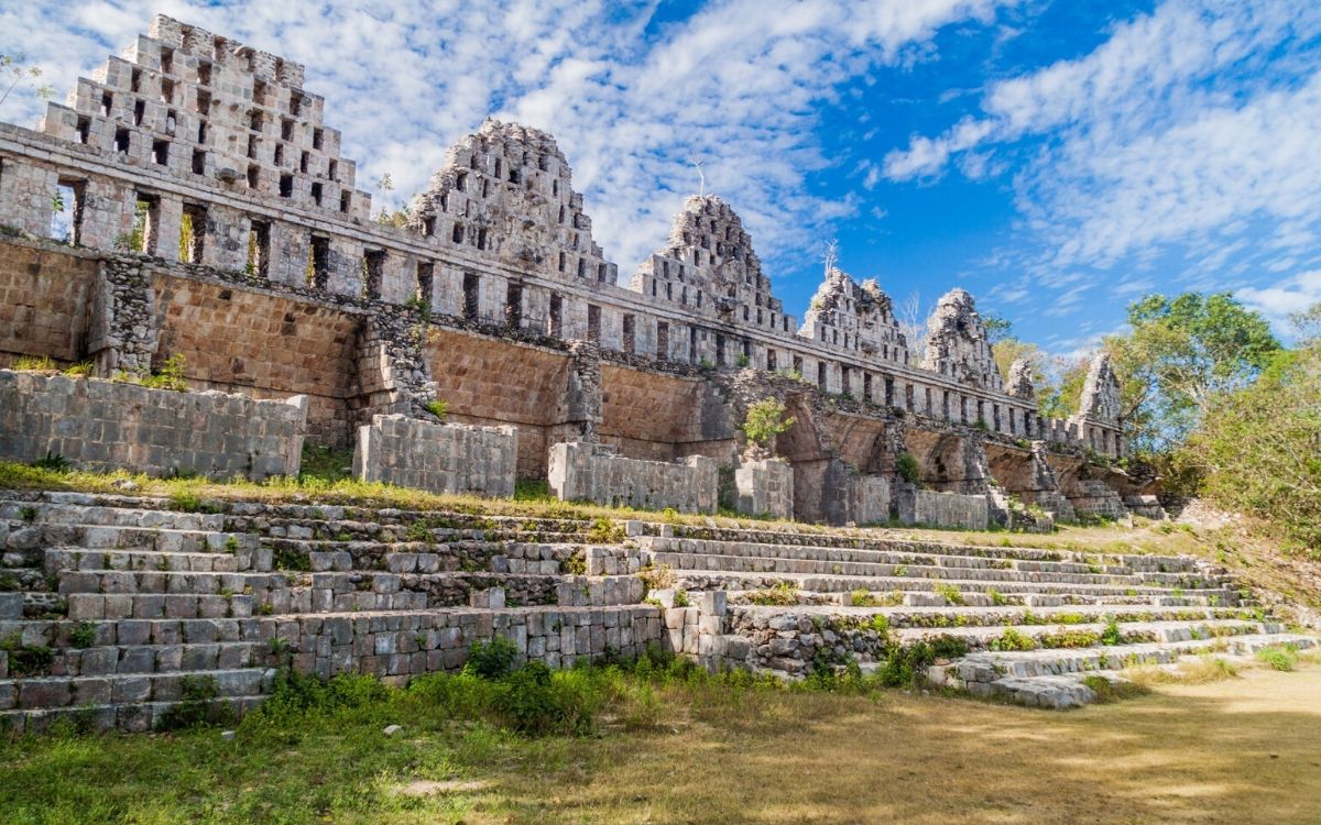 Next up, Uxmal, one of the first ancient Mayan cities we visited. It includes the amazing Pyramid of the Magician. It is a UNESCO World Heritage Site.