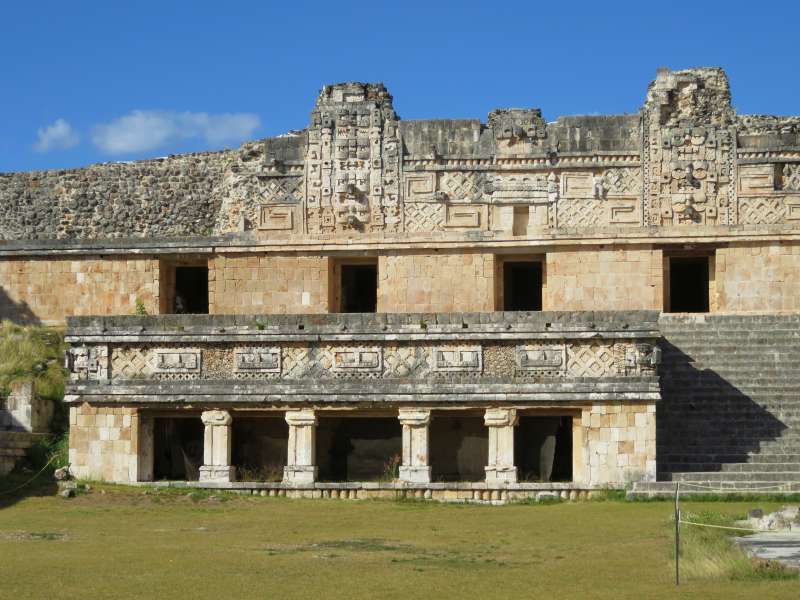 Next up, Uxmal, one of the first ancient Mayan cities we visited. It includes the amazing Pyramid of the Magician. It is a UNESCO World Heritage Site.