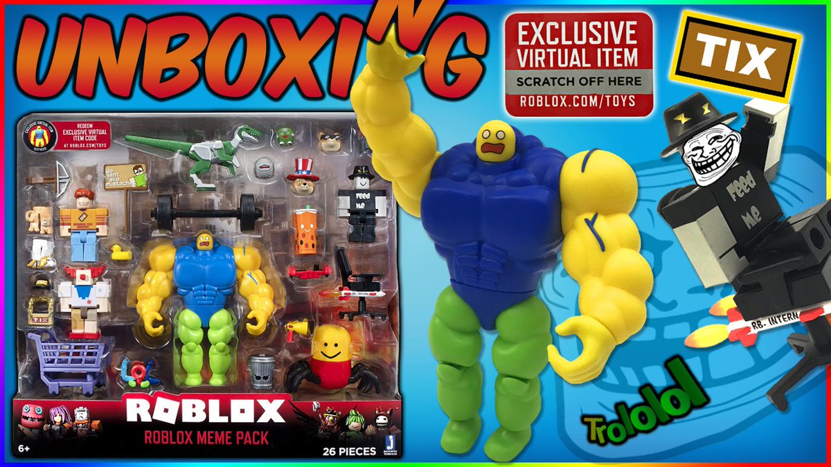 Lily On Twitter Here S My Meme Pack Unboxing Vid Link Https T Co Oqacezvlqo Roblox Robloxtoys Thunder1222rblx Jazwares - roblox.com meme simulator