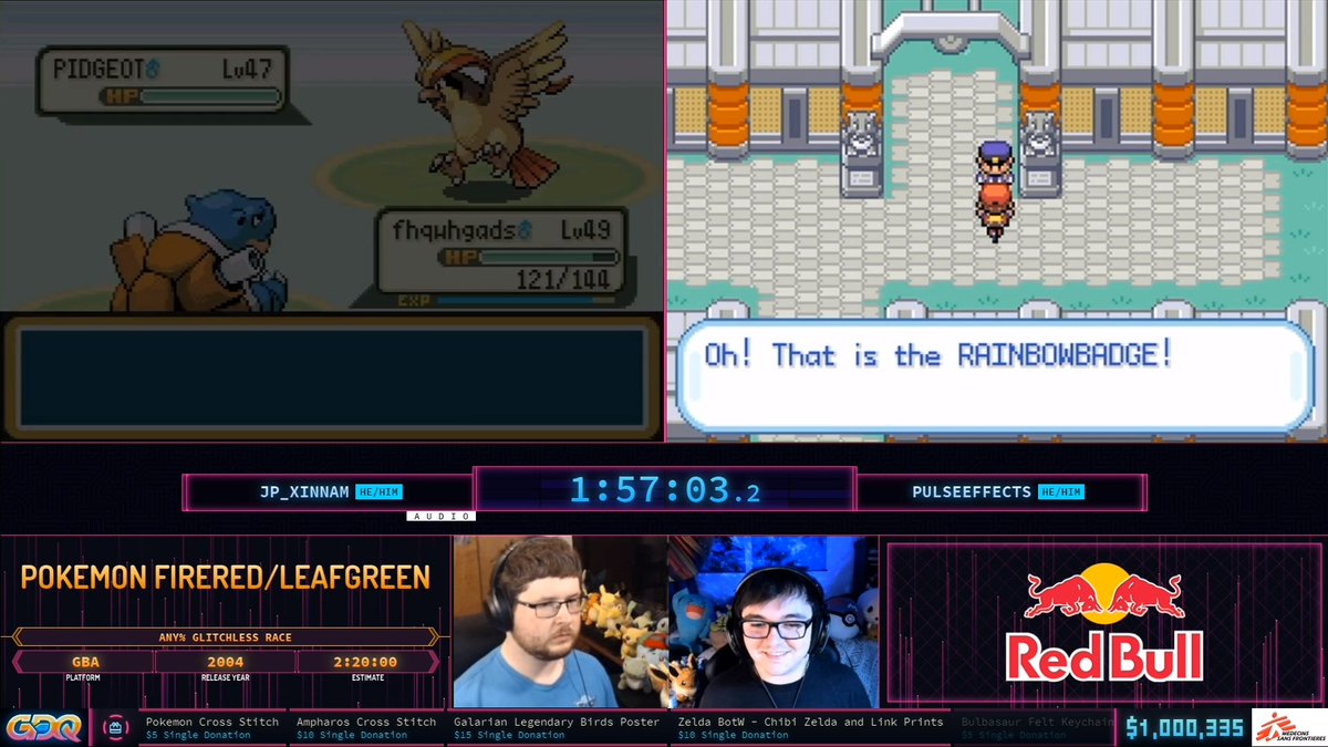 And we've hit $1 million raised for <a href="/MSF_USA/">Doctors w/o Borders</a> at #SGDQ2020! Thank you all so much, and let's keep the donations rolling in! $2 million hype?