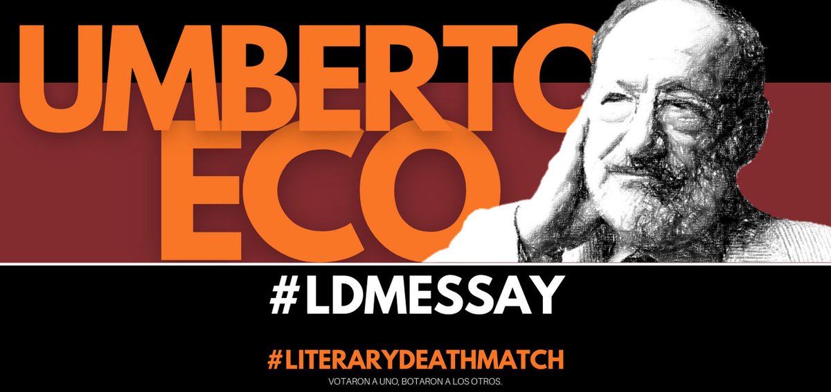 DiegoFonsecaDF's tweet photo. Estos son los ganadores (so far) de #LDMFinales en #LiteraryDeathMatch:
#LDMNovela: Dostoyevsky
#DLMEssay: Eco
#LDMShort: Borges
#LDMJournos: Capote
Lunes 24, 10:00 AM Los Angeles: finales de #LDMFilo #LDMCiencia. https://t.co/PHgsQvG7fp