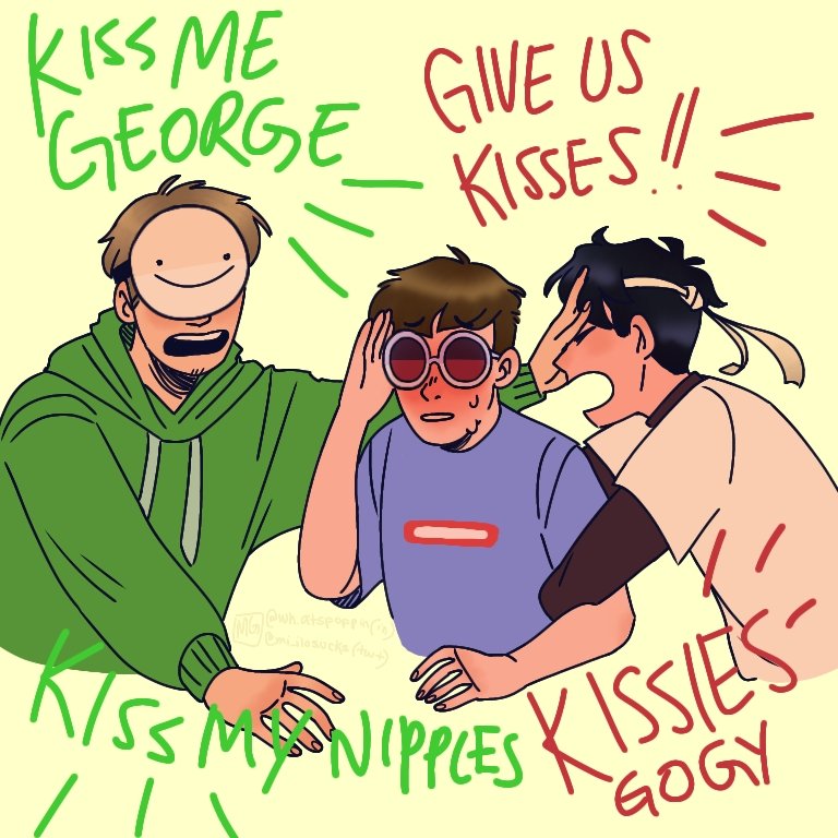 George Tries To Kiss Sapnap 