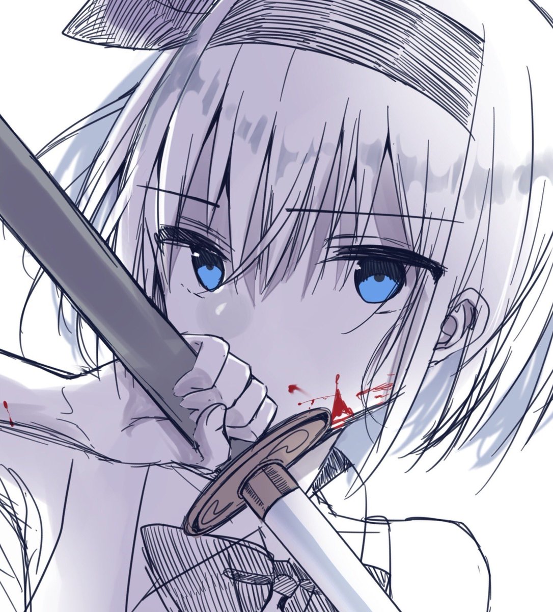 魂魄妖夢 「wip 」|音羽@春例お08abのイラスト