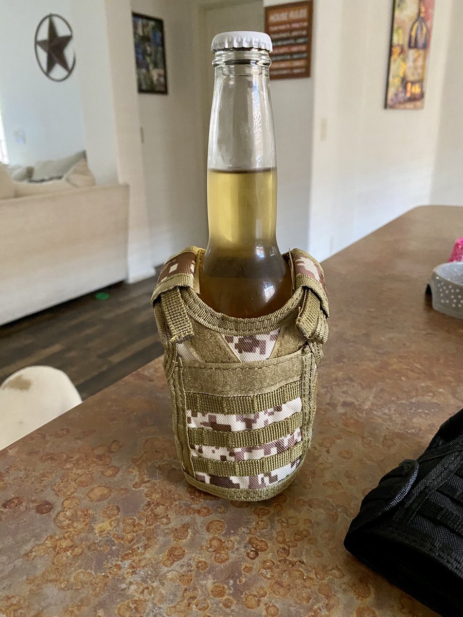 DemoDesert's tweet image. This isn’t just any Friday beer....it’s a tactical beer