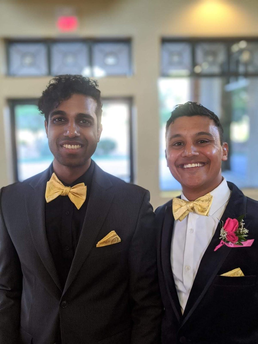 1st: I started  @ZenMaid with my friend Arun as 50/50 partnersAs the 1 doing the development his time was more valuable than mine for the first few years (it's evened out since)Arun is no longer with the co but we're still best friends. Here's us lookin suave AF at my wedding