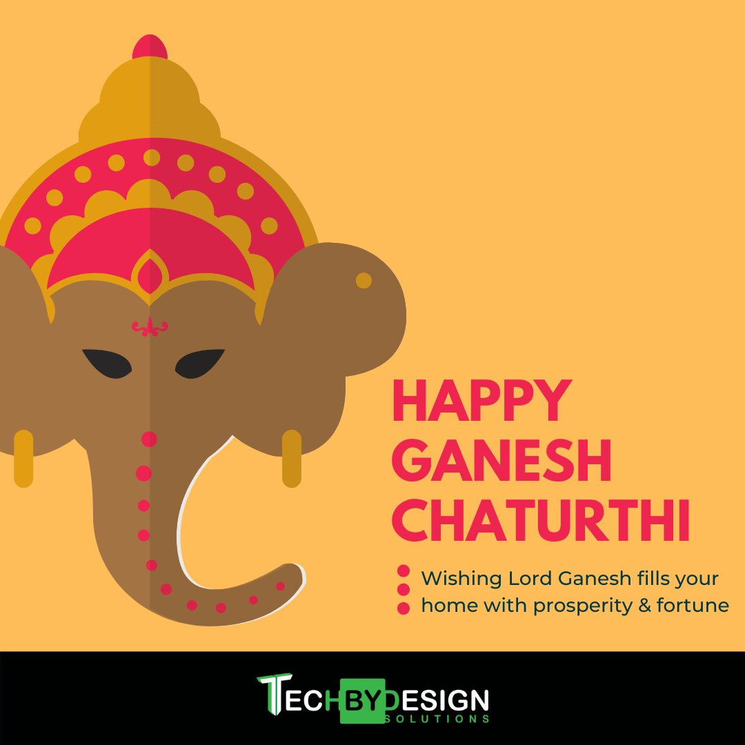 TechByDesigner's tweet photo. Leave all your web design problems with us while you leave the design of your life with the almighty Lord Ganesha! Wishing everyone a very happy Ganesh Chaturthi!
#HappyGaneshChaturthi  #GaneshChaturthi  #GanpatiBappaMorya #lordganesha #festivalsofindia https://t.co/OAoECsCbBP