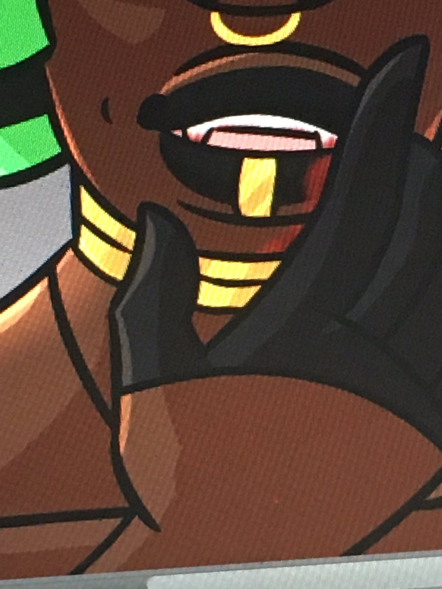kurohtak1's tweet image. Mmmm I will never stop drawing thicc lips. A mere hint at some Thaxx art coming tomorrow. #characterDesign #dnd #nonbinarycharacters