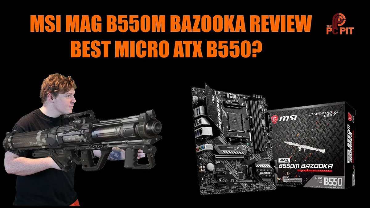 ThePCPIT1's tweet photo. Check out our @msigamingtweets B550M Bazooka review! At https://t.co/AhiE22n0Vy
#pcbb #PCmods #pcgaming #PCGamer #Pcgiveaway #pcmasterrace #pcmc #ASUS #MSIgnite #msinspire #msiで夏を楽しく #asusb550 #ASUSProArt #GIGABYTE #gamers #GamingNews #technology #YouTube https://t.co/OYSVbP48z3