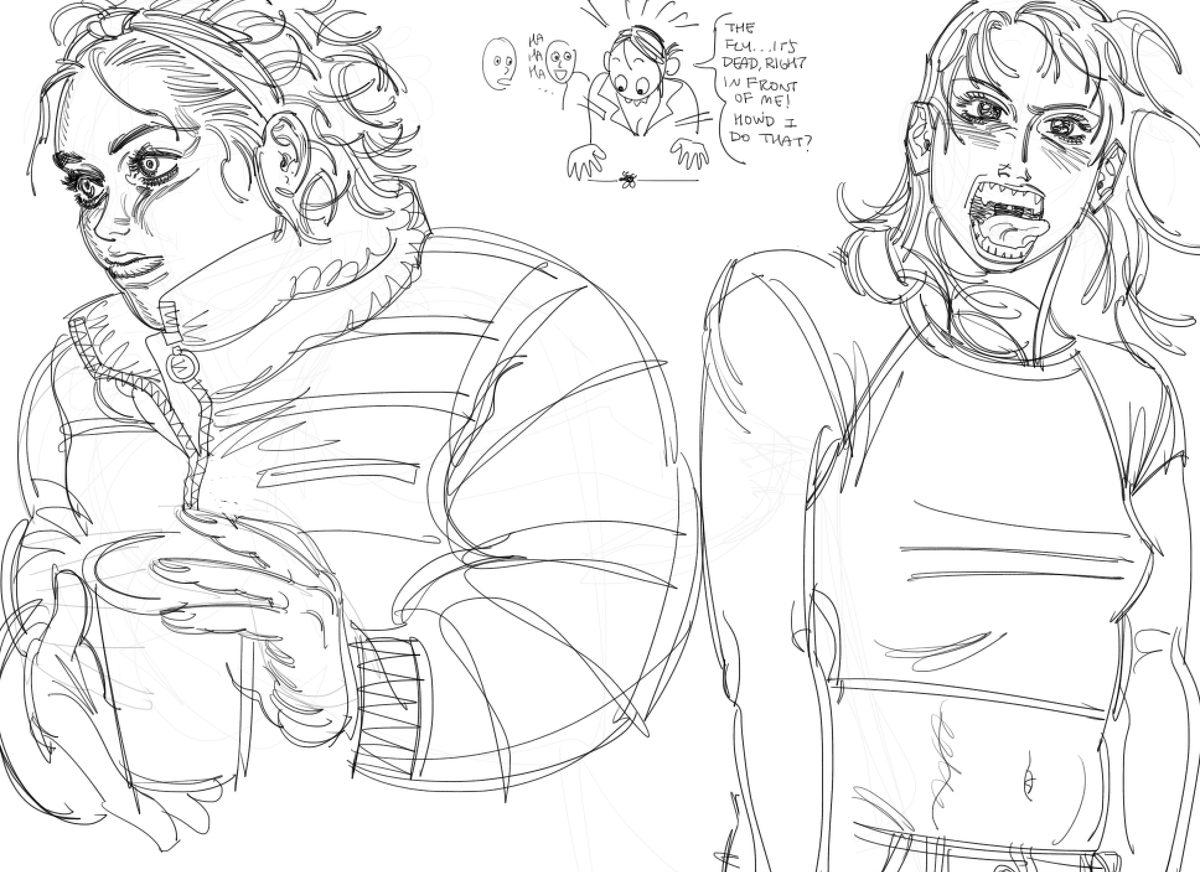 quickly scribbled some stuff before my motivation ran out 