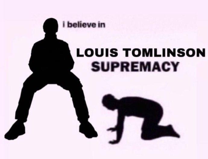 this profile accepts NO criticisms of LOUIS TOMLINSONhere we live in a monarchy where he is the king.he speaks, I listen. he asks, I do.here his word is law and there is no democracy.if LOUIS has a fan, I'm himif LOUIS doesn't have fans, I don't exist