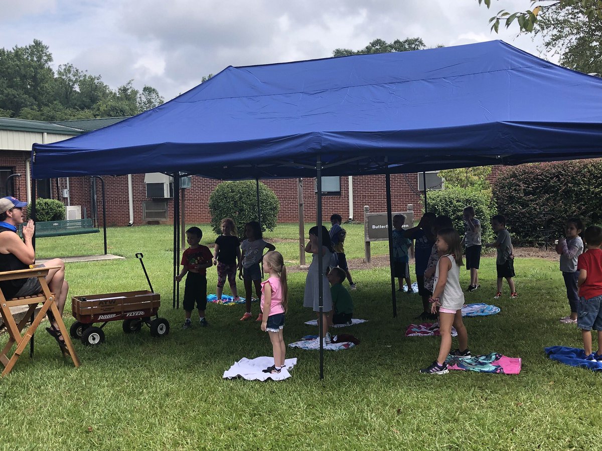 Activity outside is safe and fun! So proud of our staff and students!