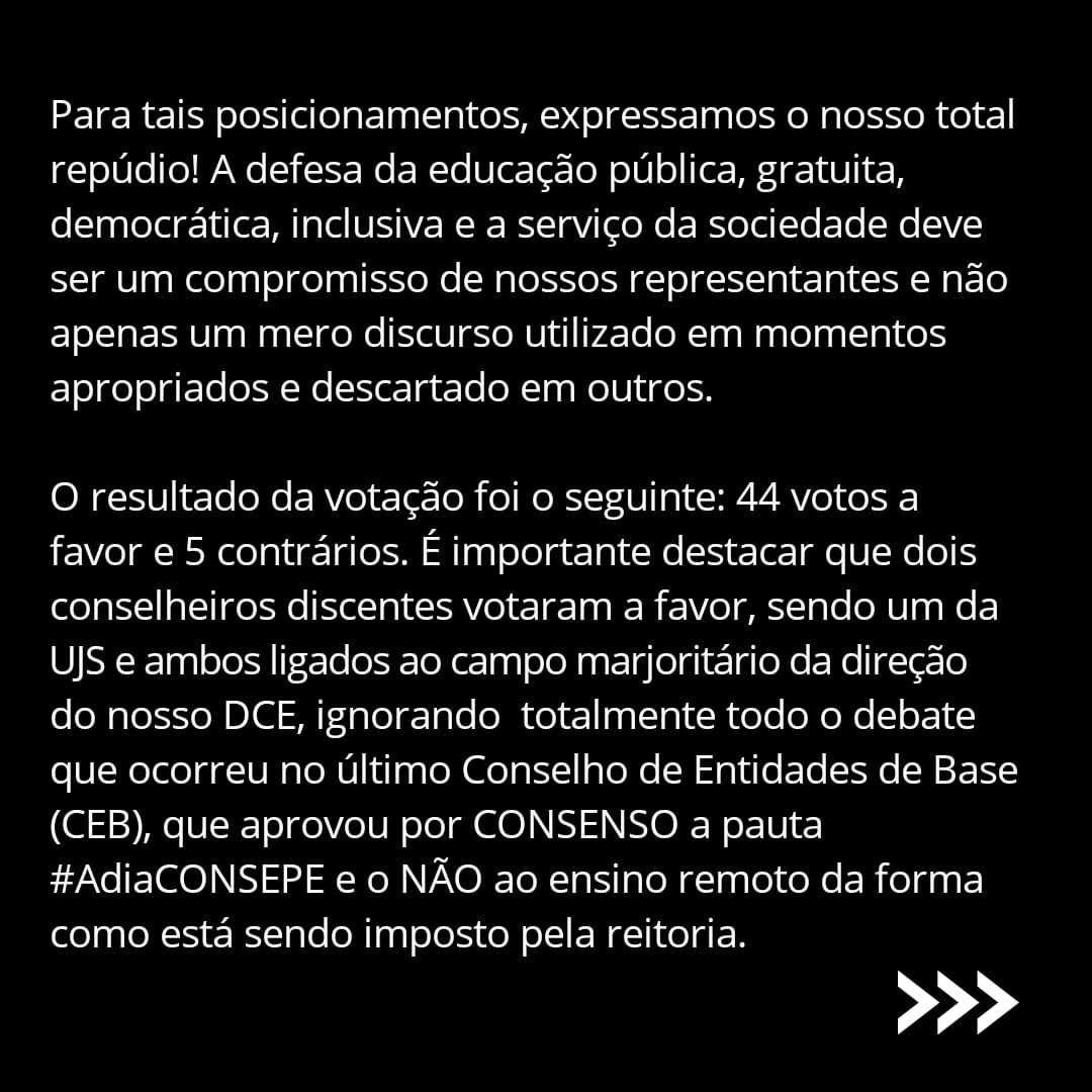 UFPAContraOERE's tweet photo. Nota do movimento UFPA contra o ERE sobre o CONSEPE de 14/08
Leia e assine o nosso manifesto em: https://t.co/XX6XrxPrlo https://t.co/1eUcEzvNM6