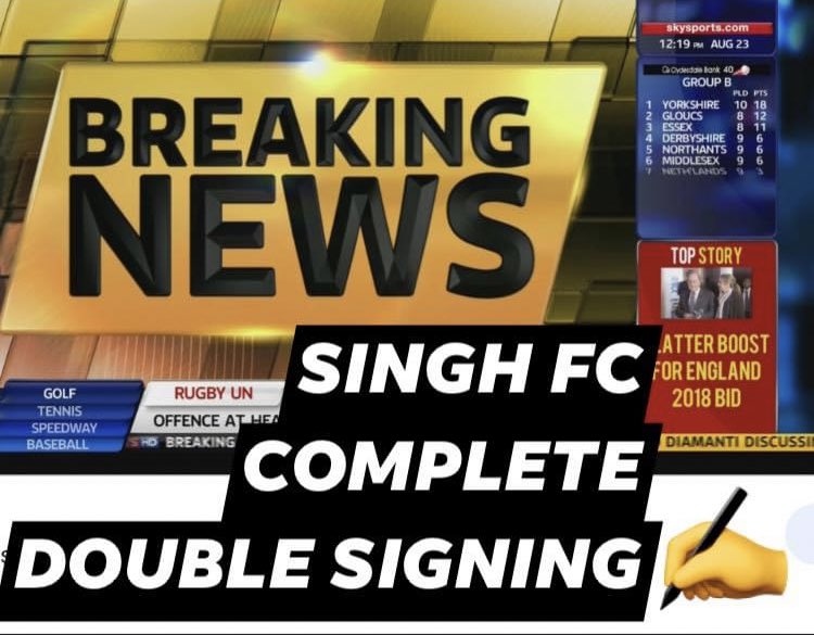 IpswichSingh's tweet photo. Singh Fc have completed the double signing of Portuguese Forward Paulo Rodrigues and Romanian Forward Fabian they will be added to already dangerous attack expect plenty of goals, #transfers #doublesigning #ipswichgoals #TransferWindow #strikers https://t.co/sGO8syLbEr