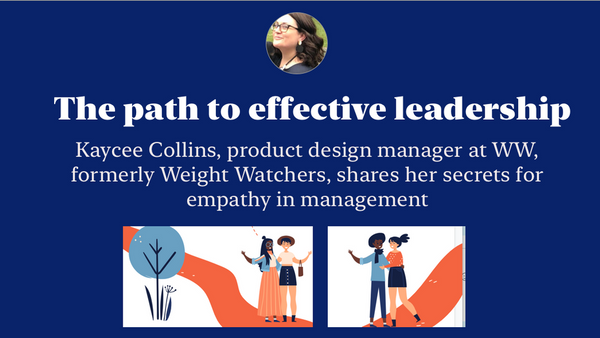 OCUX's tweet photo. Planning your agenda for next week? Make room for your own growth and learn how to be an effective design leader. Next Tues Aug 18 @ 5:45pm, join senior product design manager Kaycee Collins as she teaches us how to lead effectively and with empathy. RSVP: https://t.co/YNOBaa215V https://t.co/9nmiDRi05r