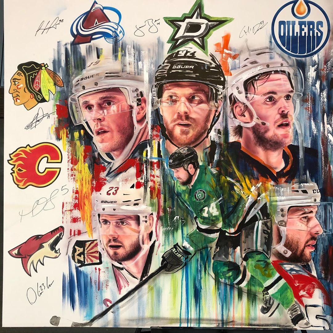 NHL's tweet photo. More from the @darrigoart mural. 

#StanleyCup https://t.co/eXc7E5vVK0