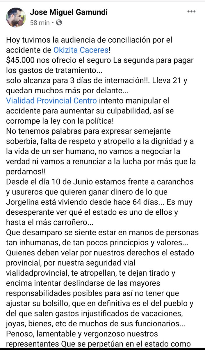 FernandaGamund1's tweet photo. Vergonzoso #vialidadmendoza #vialidadprovincialcentro @VialidadNacion1 @SegundaSeguros  @MendozaGobierno @rodysuarez #ministeriodesaludmendoza https://t.co/LvS47SzWxh