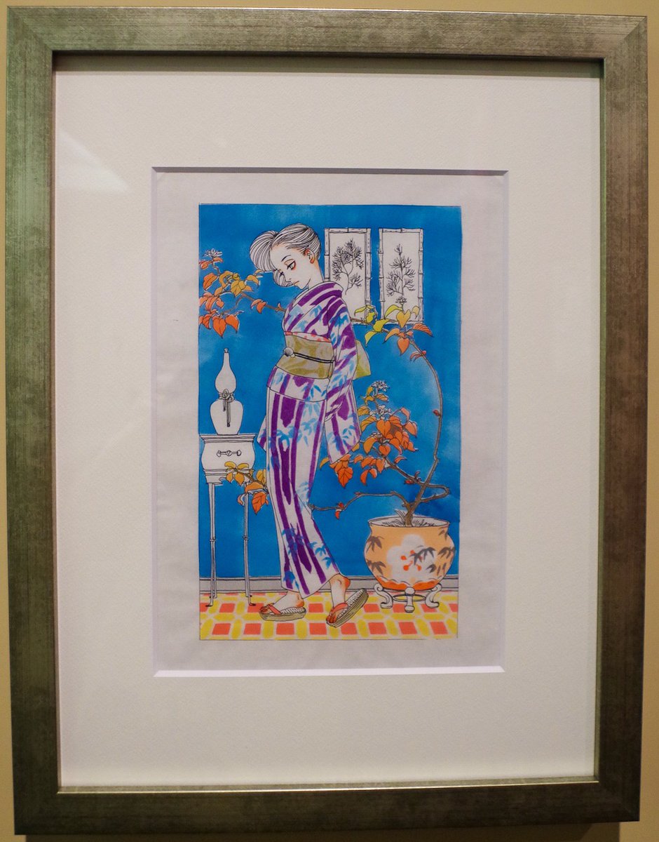 #安野モヨコ展 #ANNORMAL は
5つのゾーンに分けて
30年分の原画を展示⭐
「荒 - 和」ゾーンには
『ハッピーマニア』と『キモノガールズ』が。
同じ作家から生み出された作品の
激しさと静けさの対比をお楽しみください?
#行きたくても行けない方へ
スタッフ
