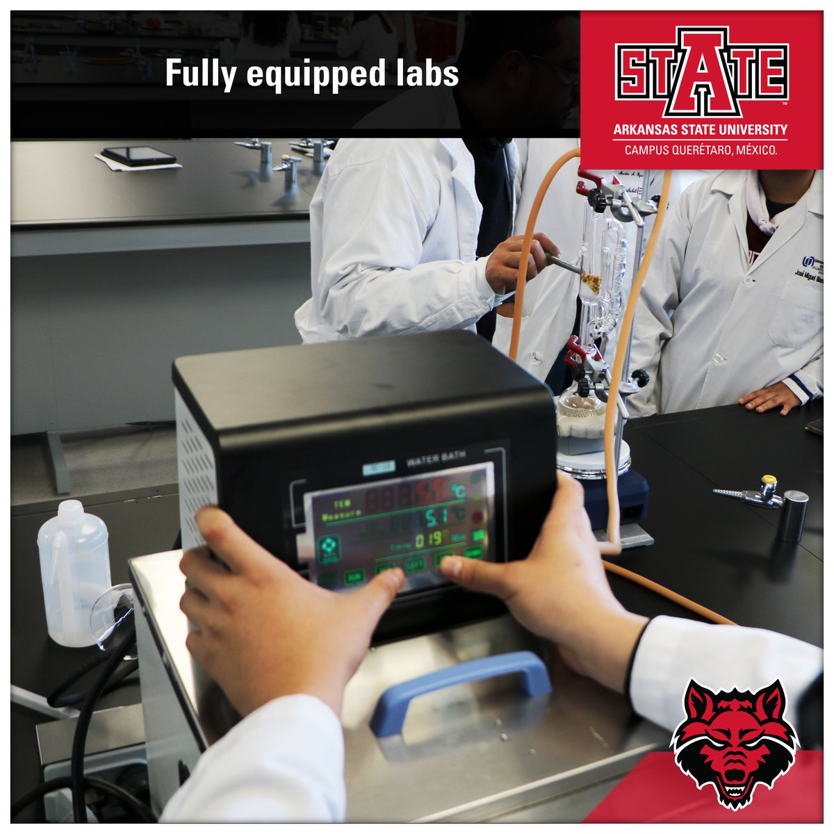 Whenever you are around campus, go ahead and visit any of the labs ready to allow the students learn a lot!

#ASUCQ #AStateCQ #CollegeLife