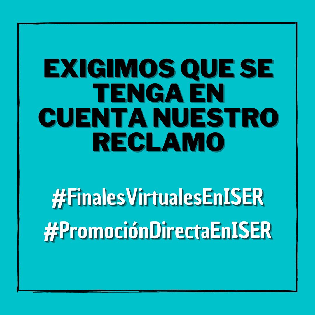 ClauddeC's tweet photo. #PromocionDirectaEnIser #FinalesVirtualesEnISER https://t.co/MvVMzCf03i