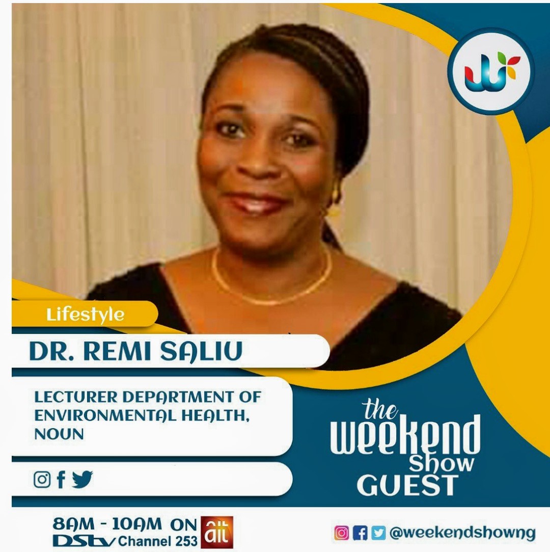 'Managing Healthcare Waste in Covid-19 Era '
Tune in to the weekend show on Dstv Channel 253 @ 8:00am
@NESREANigeria @Stop_Dont_Drop @WeekendShow_Ng  #healthcare #covid19 #wastemanagement   #publichealthsafety  #environmentsafety #weekendvibes #theweekendshow #stopdontdrop #SESCI