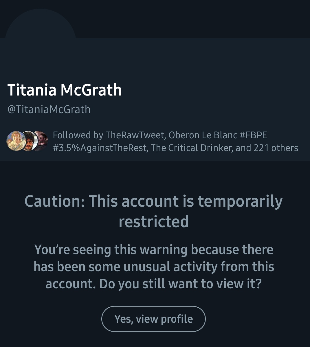 godblesstoto's tweet image. A TERRIBLE INJUSTICE HAS OCCURRED

Rectify this IMMEDIATELY @Twitter