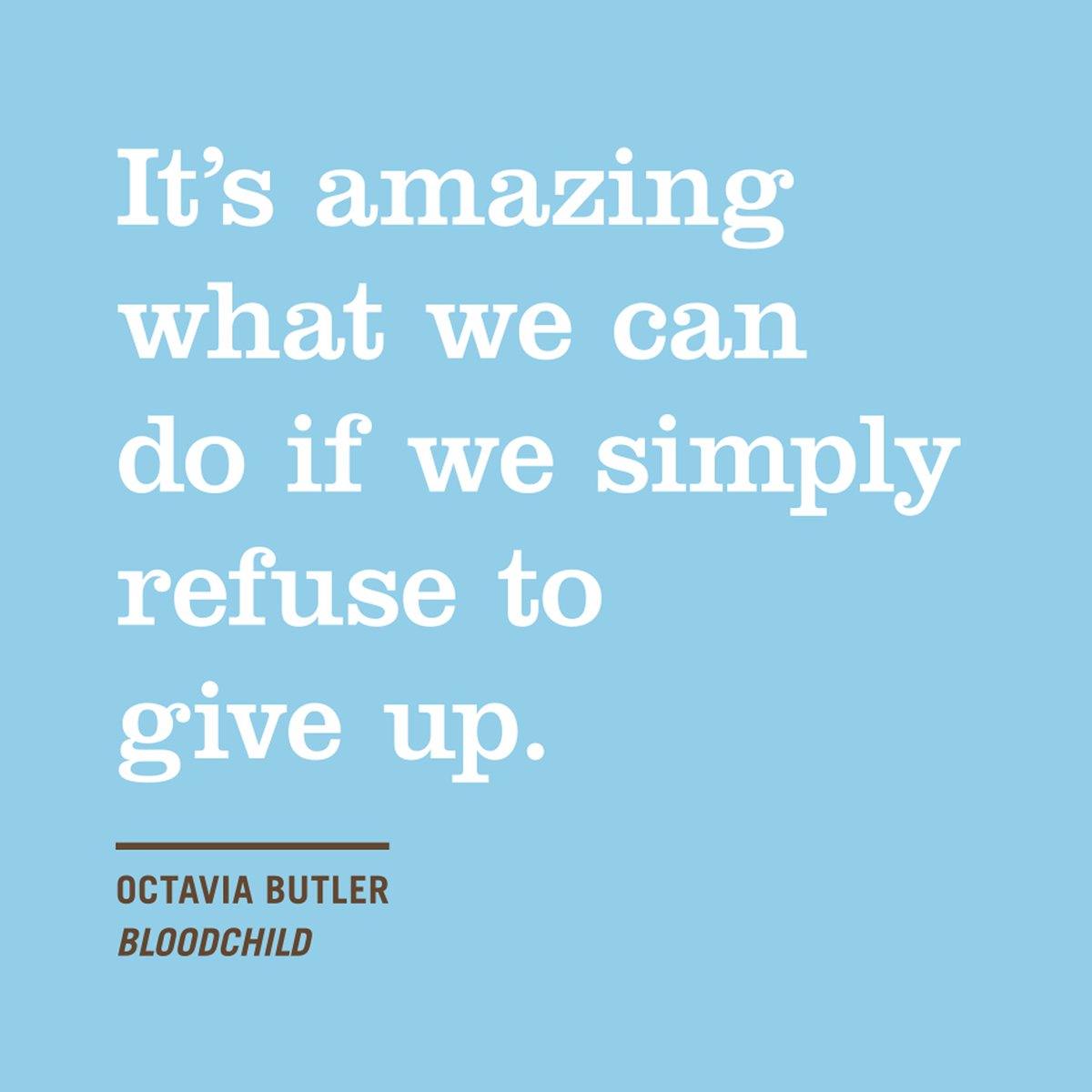 This applies to virtually any worthy project, from decluttering your crap to dismantling patriarchy.

#knockknockstuff #crushyourgoals #innertruth #octaviaebutler #badass

From our Crush your Goals Inner-Truth deck 🤘🏽