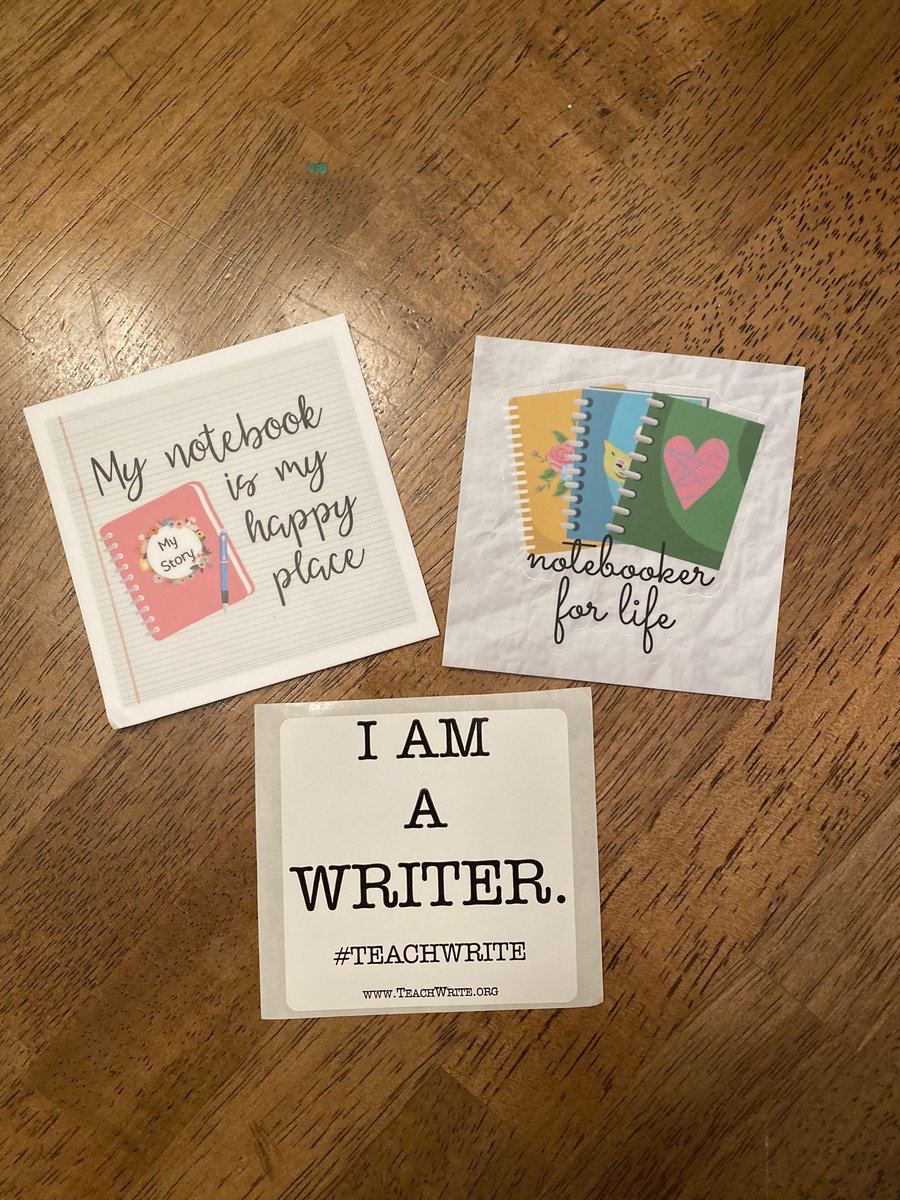 AffinitoLit's tweet image. Look what came in the mail today! I love these, @laffinteach! #TeachWrite
